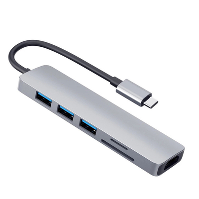 monitor doppio universale PD77W SD/TF della stazione di aggancio del Usb C del computer portatile 6in1