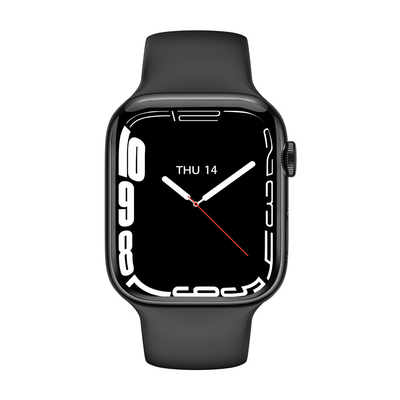 L'inseguitore Smartwatch di forma fisica degli uomini con m2 indossa le chiamate uscenti ricevute