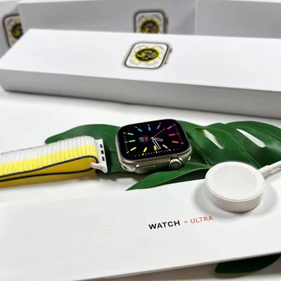 Pro ultra Android Smartwatch schermo a 2,02 pollici compatibile di H10 che gira i bottoni doppi