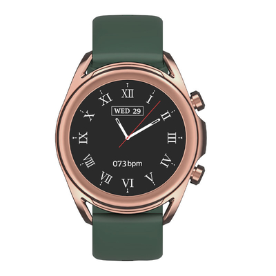 Smart Sports Bracciale Frequenza cardiaca Android Smart Watch 1.28 Full Circle Full Touch