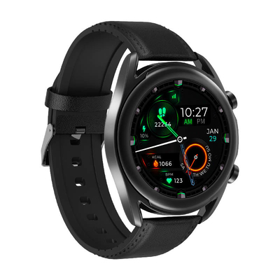 Smart Sports Bracciale Frequenza cardiaca Android Smart Watch 1.28 Full Circle Full Touch