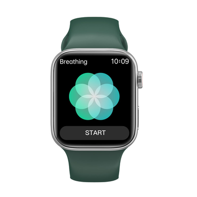 Batteria luminosa T900 pro Max Big di acciaio inossidabile Shell Smart Wristband Watch 200mAh