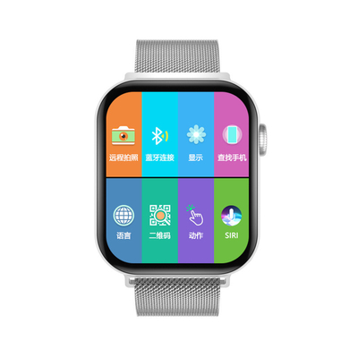 Monitor di cuore dello Smart Watch di Android con il punto di ebollizione e Spo2
