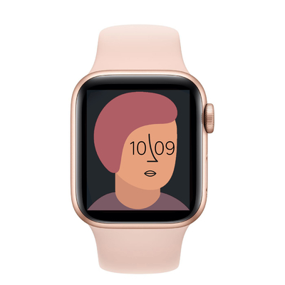 Inseguitore Smartwatch di forma fisica di HD IPS 240x240 T55 pro per la chiamata completa di BT del touch screen