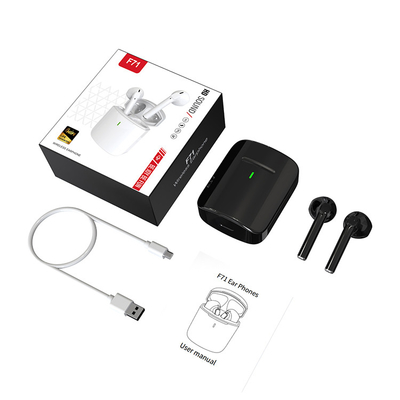 cuffie senza fili Earbuds senza fili di 10m High Fidelity Sports per risolvere